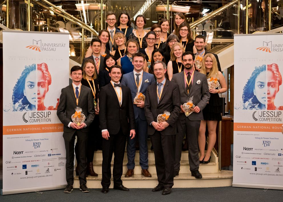Winners and end of the Jessup German National Round